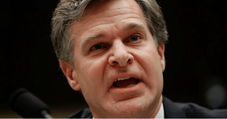 FBI’s Wray Sends Terrifying Warning to Americans – He Claims There Are ‘Blinking Lights Everywhere’
