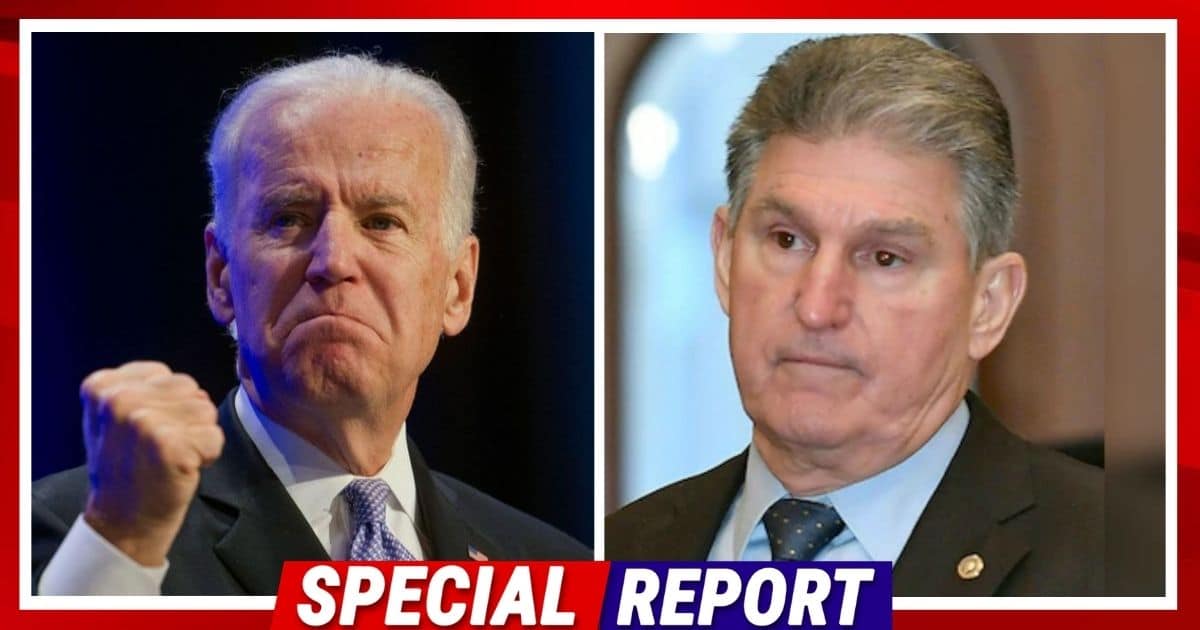 Manchin Just Pulled a 180 On Democrats - Joe Unloads Shock Endorsement in Slap to Biden