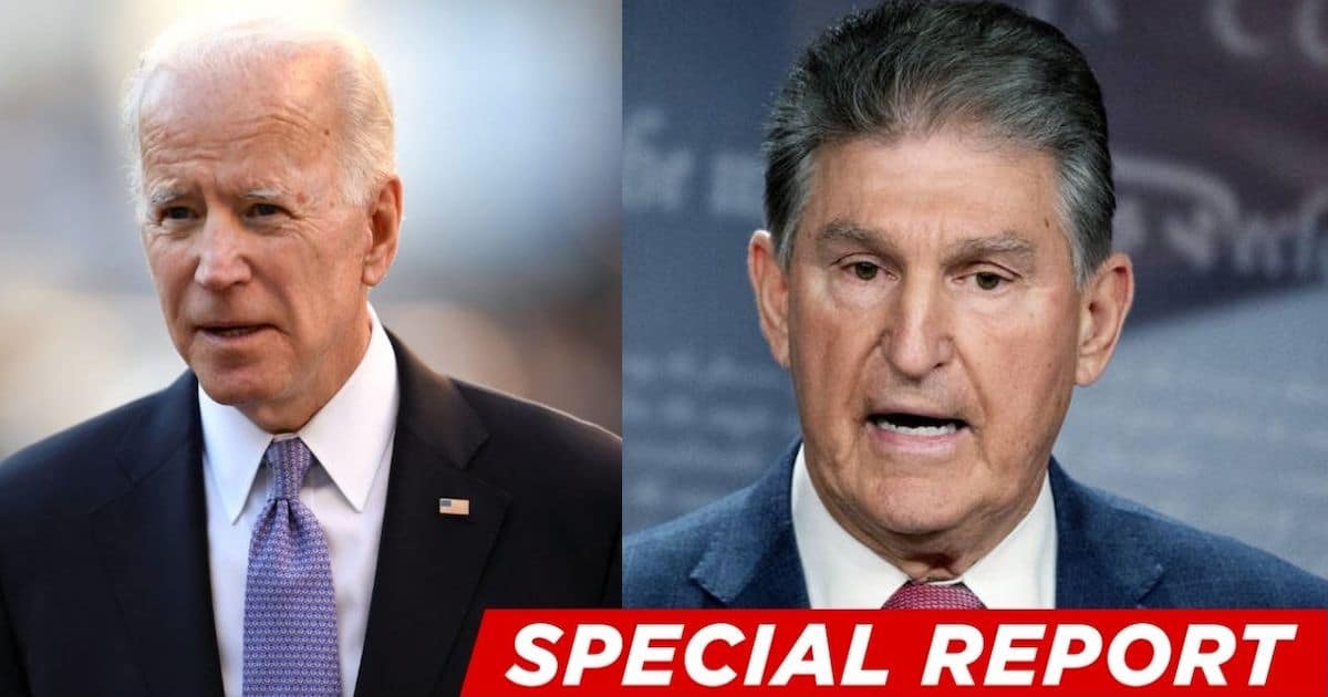 Manchin Nails Biden with Shocking Promise – And Democrats Just Lost Their Minds