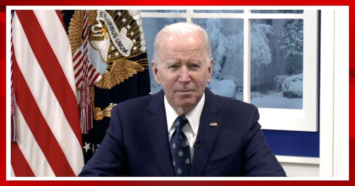 Biden Caught Staging ‘Winter Wonderland’ – The President Keeps Ditching His Oval Office For A Fabricated Set