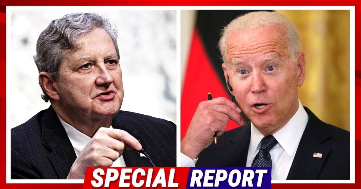Biden Caught Funding Eyebrow-Raising Activity – Senator Kennedy Accuses Him Of Spending Taxpayer Dollars For Clean ‘Crack Pipes’