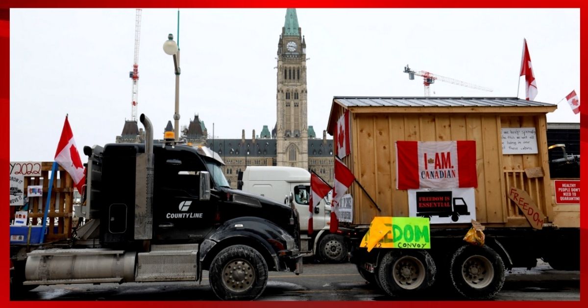Freedom Truckers Send PM Trudeau Spinning – They Blow Away Fundraising And Trudeau’s Former Comments Unearthed