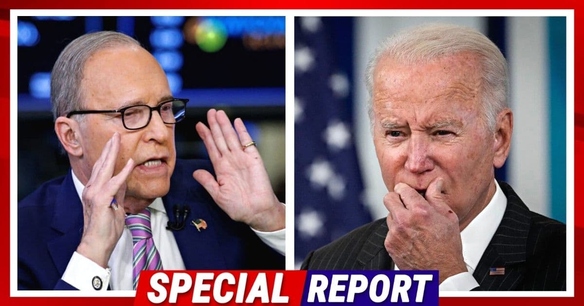 Kudlow Drops The Hammer On Biden - Larry Unloads Stunning Accusation On Joe