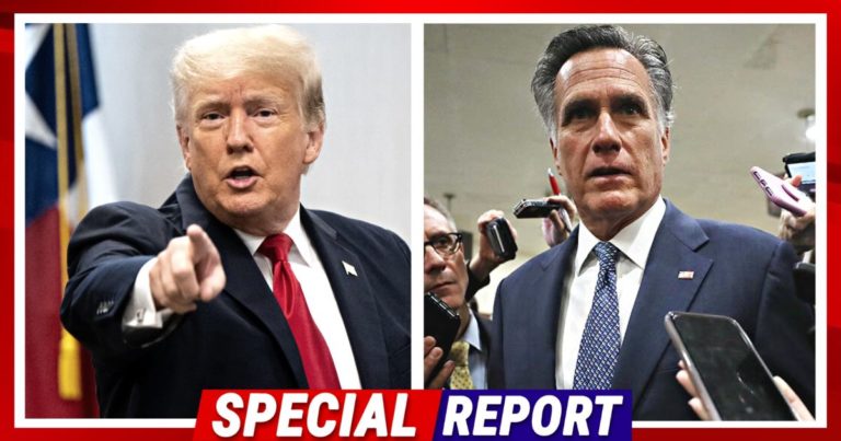 After Romney Says He’ll Vote Biden Over Trump – Donald Responds with 1 Brutal Fireball