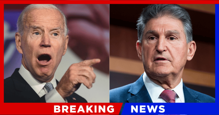 Manchin Just Betrayed President Biden – Pulls Sudden Move to Block Joe’s Top Priority