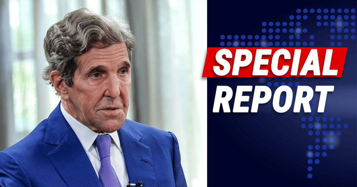 John Kerry Pulls Back the Curtain on Biden – He Just Admitted Joe’s Spending Spree Was All About Climate Change
