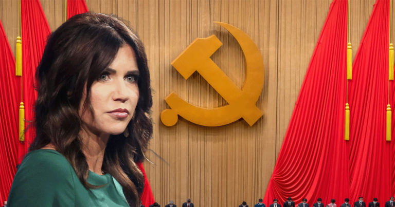 After Kristi Noem Goes After China Infiltration – The Governor Gets Double-Crossed by Her Own Party