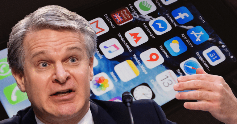 FBI Director Wray Defies Biden – He Gives a Stern Warning to Any American with Chinese TikTok on Their Phones