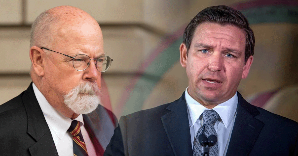 DeSantis Goes to War Over New Durham Report – Even Trump Floored by Ron’s Response