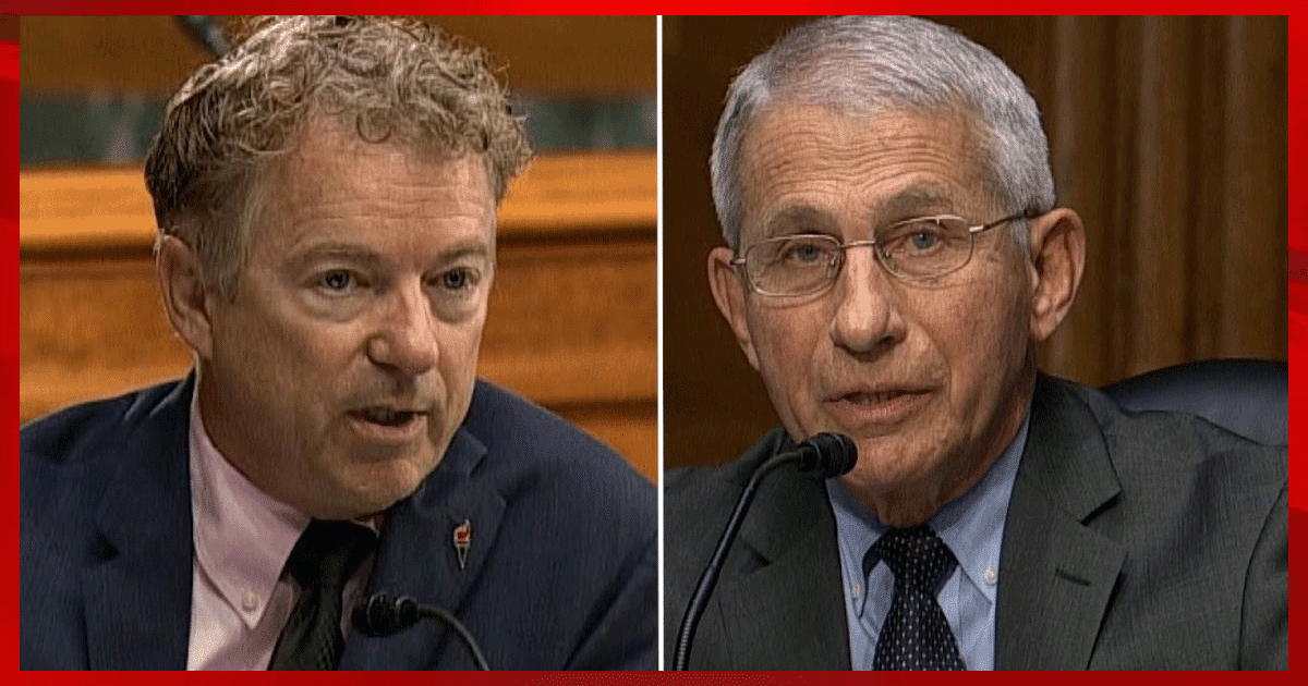 After New Fauci Evidence Explodes – Rand Paul Drops His Biggest Hammer on the Doctor