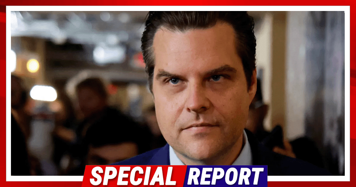 Matt Gaetz Nailed with Instant Karma – He Just Made 1 Historic Global Mistake
