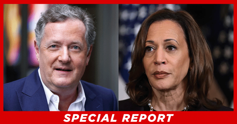 Kamala Harris Warned by Piers Morgan That Her “Honeymoon” Will Be Over in a Week